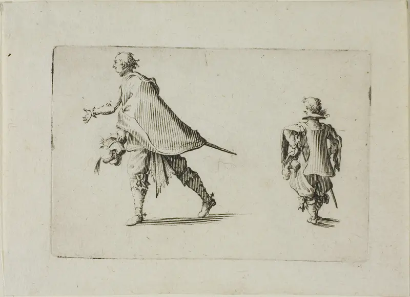 A Gentleman and his Page, from The Caprices
