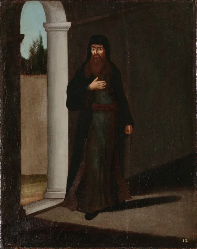 A Greek Priest Wall Art by Unknown - High-Resolution Digital Print