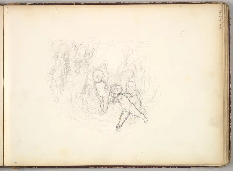 A Group of Children Wall Art by Frederic, Lord Leighton - High-Resolution Digital Print
