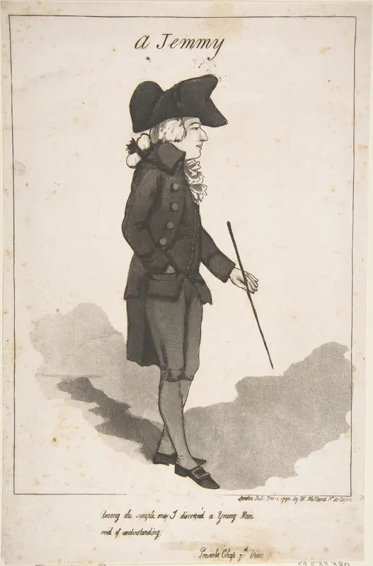 A Jemmy Wall Art by Thomas Rowlandson - High-Resolution Digital Print