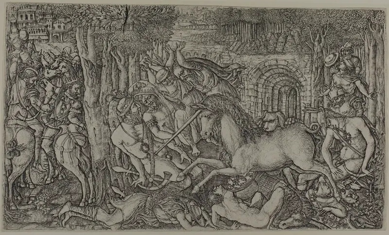 A King Pursued by a Unicorn