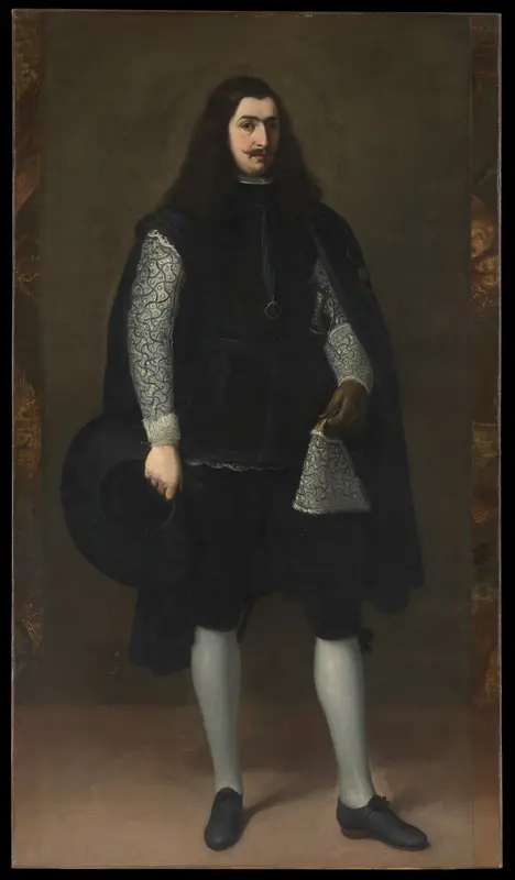A Knight of Alcántara or Calatrava Wall Art by Bartolomé Estebán Murillo - High-Resolution Digital Print