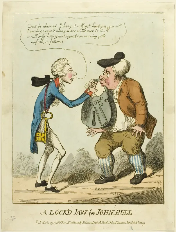 A Lock'd Jaw for John Bull