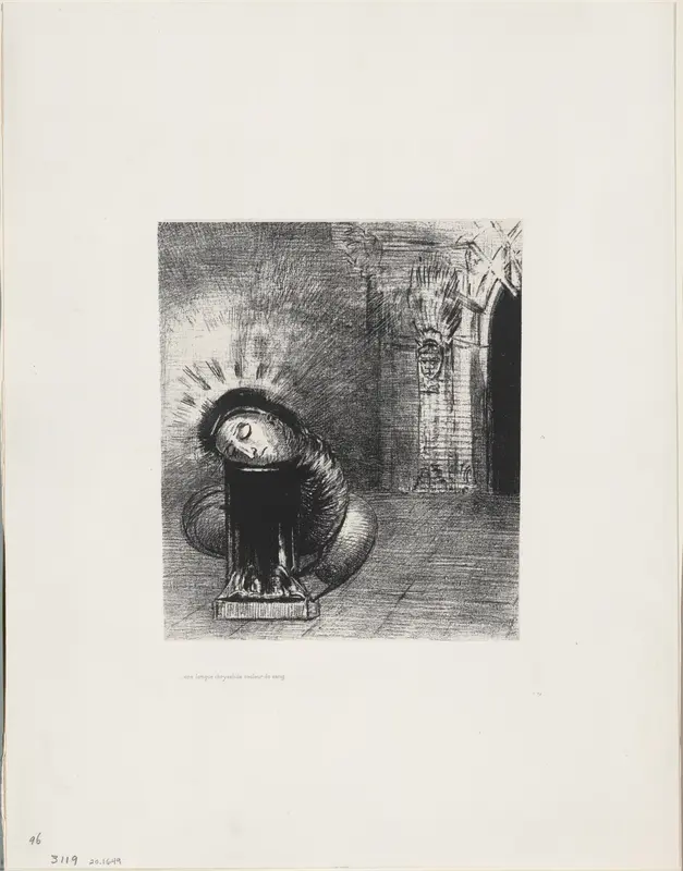 A Long Chrysalis, the Color of Blood, plate 2 of 6