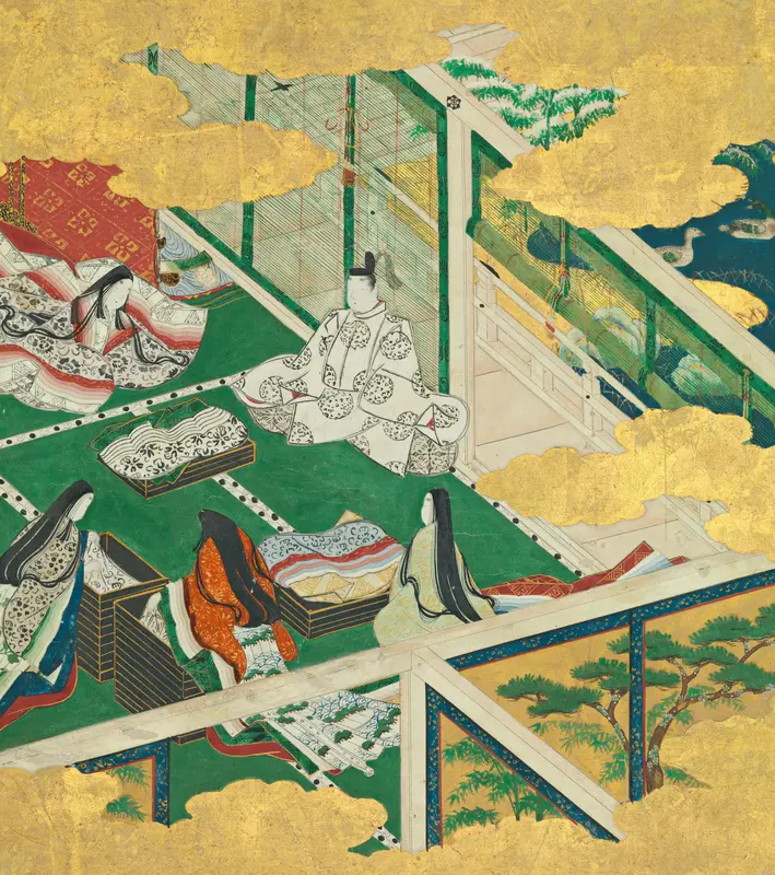 “A Lovely Garland” (Tamakazura), from The Tale of Genji