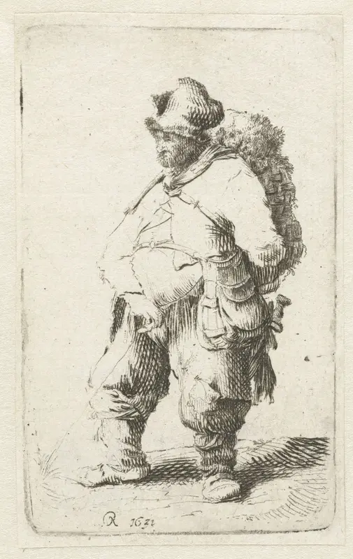 A man making water Wall Art by anonymous - High-Resolution Digital Print