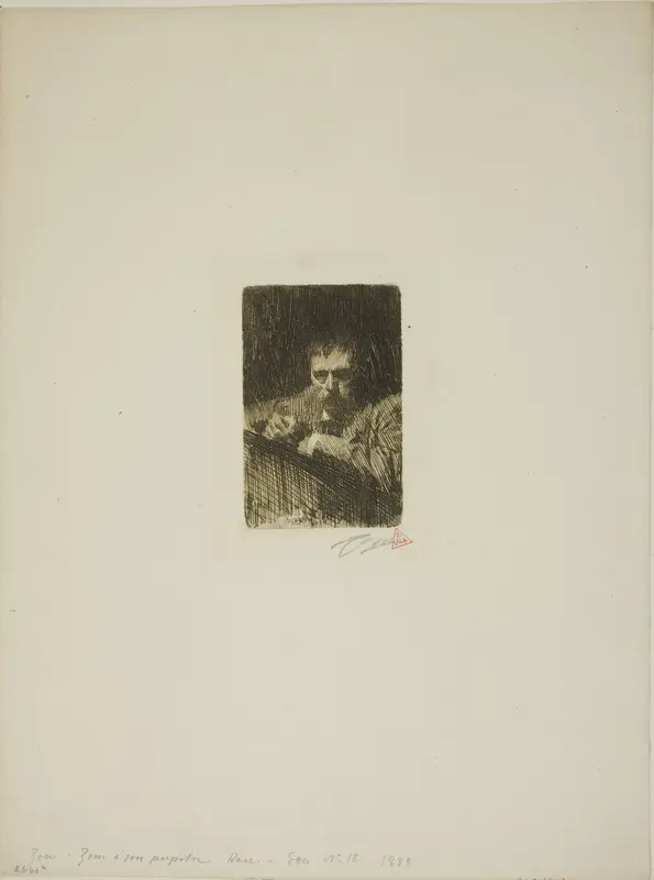 A Painter-Etcher (Self-Portrait)