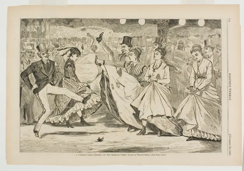 A Parisian Ball—Dancing at the Mabille, Paris