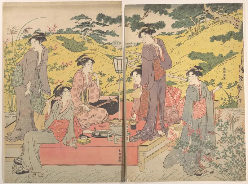 A Picnic Party at Hagidera