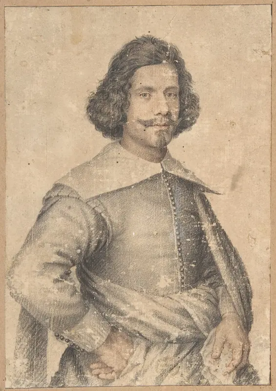 A Portrait of a Man Wall Art by Anonymous, Spanish, 17th century - High-Resolution Digital Print