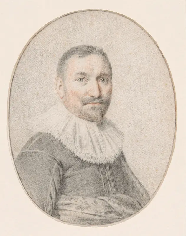 A Portrait of a Man Wall Art by Jan de Bray - High-Resolution Digital Print