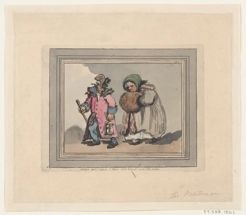A Return from a Visit Wall Art by Thomas Rowlandson - High-Resolution Digital Print