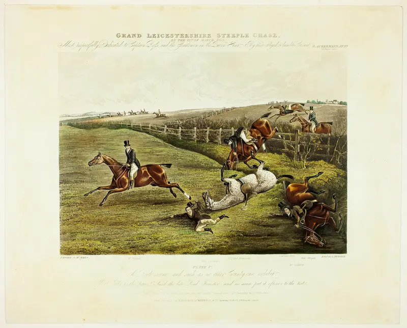 A Rich Scene, from Grand Leicestershire Steeplechase