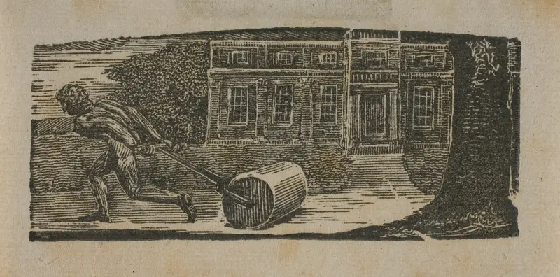 A Rolling Stone is Ever Bare of Moss, from The Pastorals of Virgil Wall Art by William Blake - High-Resolution Digital Print