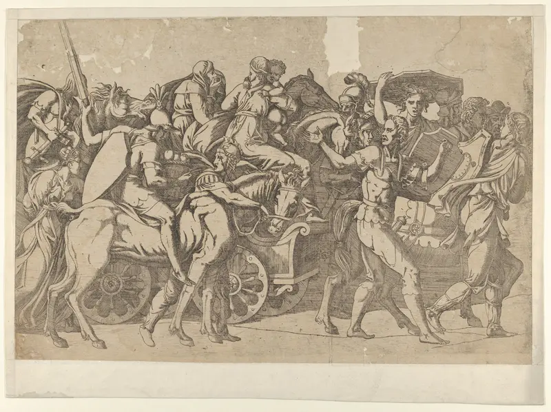 A Roman Army on the March - Troop Convoy
