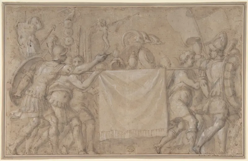 A Roman Triumph Wall Art by Anonymous, Italian, 16th century - High-Resolution Digital Print