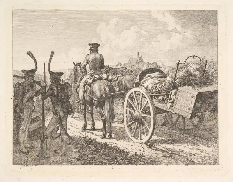 A Russian Mobile Forge Wall Art by Johann Christoph Erhard - High-Resolution Digital Print