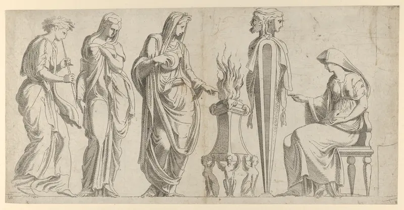 A Sacrifice Wall Art by Léon Davent - High-Resolution Digital Print
