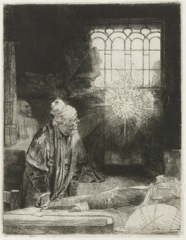 A scholar in his study Wall Art by anonymous - High-Resolution Digital Print