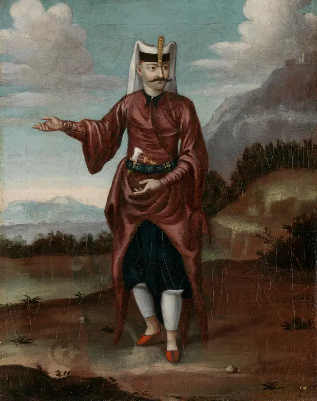 A Soldier of the Janissaries Wall Art by Unknown - High-Resolution Digital Print