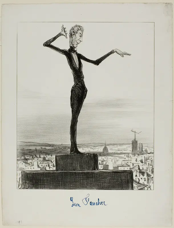 A Suggestion by the Charivari to Mr. Léon Faucher for Avoiding Telegraphic Blunders in the Future, plate 122 from Actualités