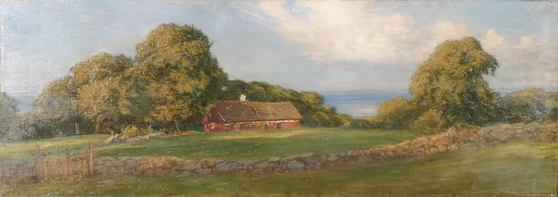 A summer day near the coast. Wall Art by Hans Dall - High-Resolution Digital Print