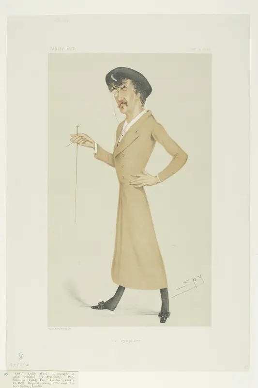 A Symphony Wall Art by Leslie Ward, (Spy) - High-Resolution Digital Print