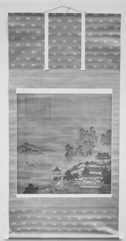 A Tang Palace Wall Art by Qiu Ying - High-Resolution Digital Print