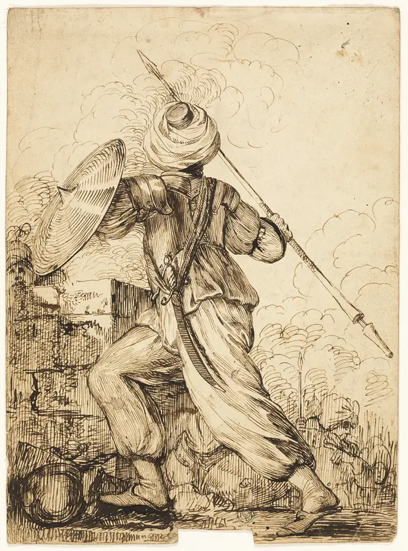A Turkish Soldier Wall Art by James Durno - High-Resolution Digital Print
