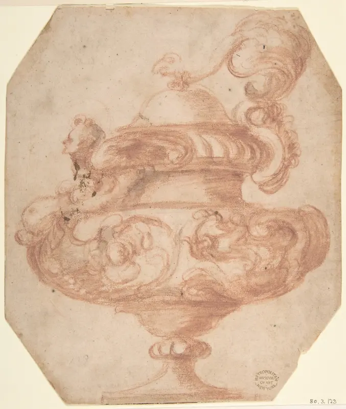 A Vase Wall Art by Anonymous, Italian, 16th century - High-Resolution Digital Print