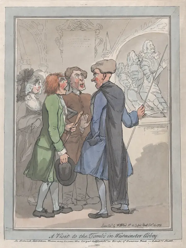 A Visit to the Tombs Wall Art by Frederick George Byron - High-Resolution Digital Print