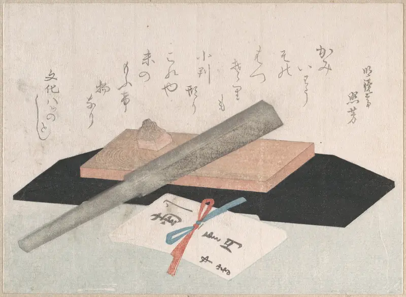 A Whetstone with a Razor, and an Envelope for a Present