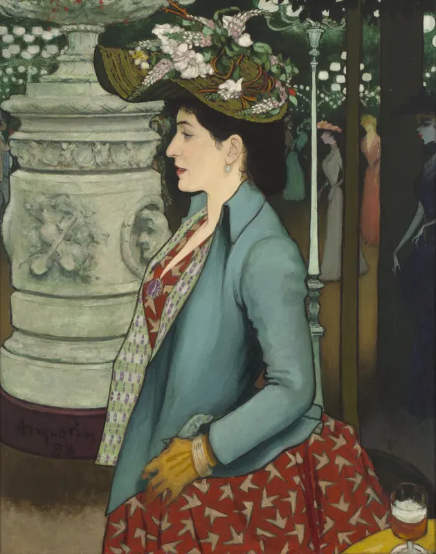 A Woman at the Élysée Montmartre (Femme à l’Élysée Montmartre)