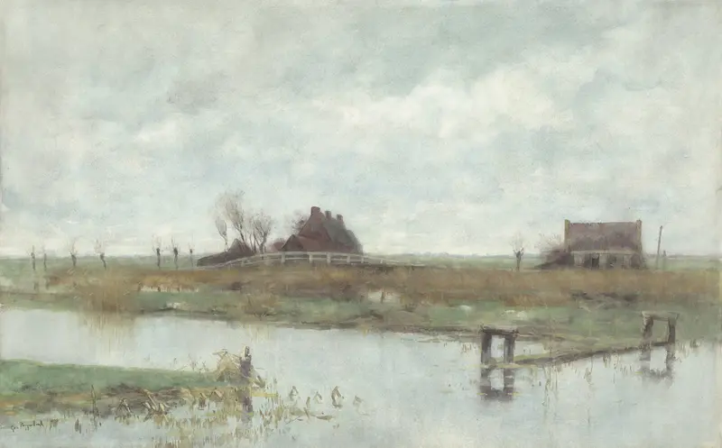 Aan de vaart Wall Art by Unknown - High-Resolution Digital Print