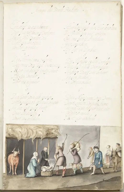 Aanbidding der herders Wall Art by Gesina ter Borch - High-Resolution Digital Print