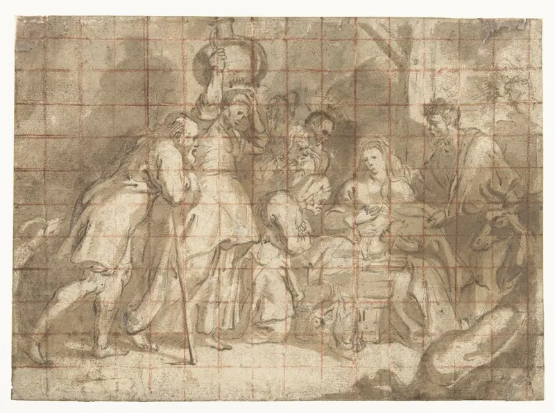 Aanbidding der herders Wall Art by Unknown - High-Resolution Digital Print
