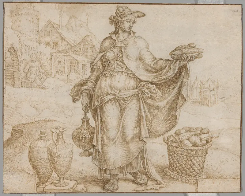 Abigail Wall Art by Maerten van Heemskerck - High-Resolution Digital Print