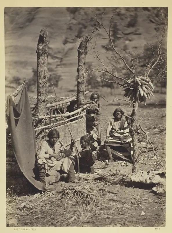 Aboriginal Life Among the Navajoe Indians, Near Old Fort Defiance, N.M.