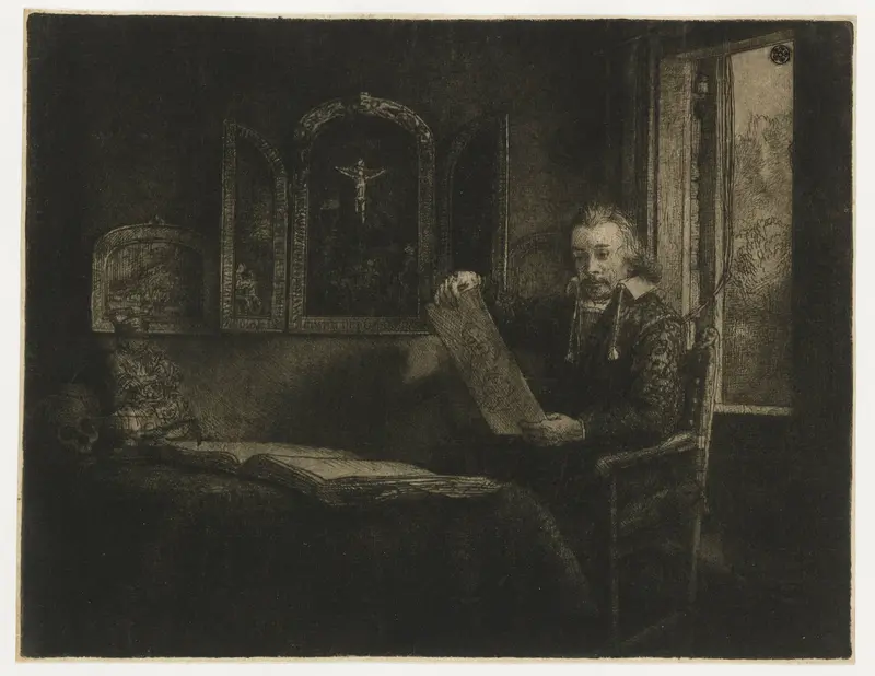 Abraham Francen Wall Art by Rembrandt van Rijn - High-Resolution Digital Print