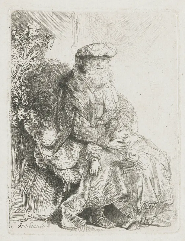 Abraham liefkoost Isaac Wall Art by Unknown - High-Resolution Digital Print