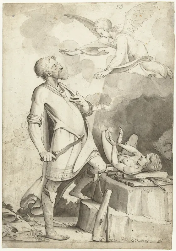Abraham's offer van Isaac Wall Art by Gerard ter Borch (I) - High-Resolution Digital Print