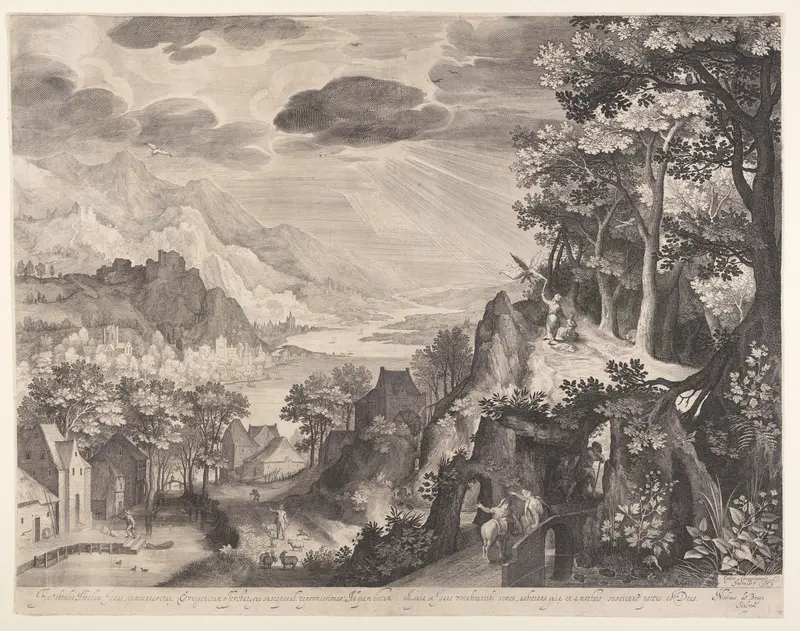 Abraham’s Sacrifice Wall Art by Nicolaes de Bruyn - High-Resolution Digital Print