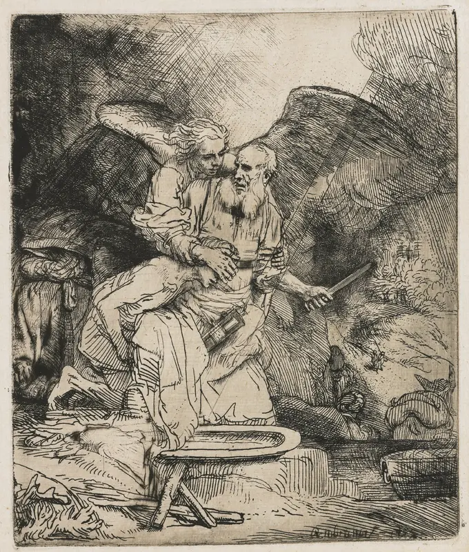 Abraham's sacrifice Wall Art by Unknown - High-Resolution Digital Print