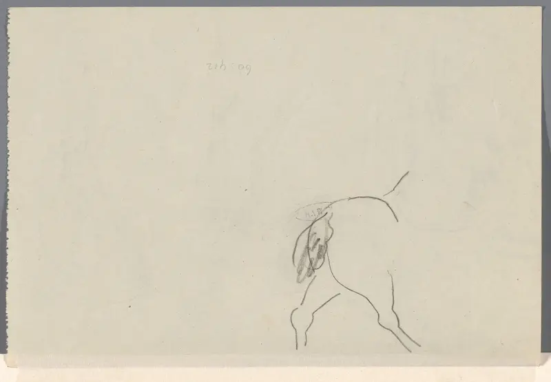 Achterste van een lopend paard Wall Art by Leo Gestel - High-Resolution Digital Print