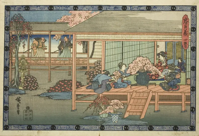 Act 4 (Yondanme), from the series "The Revenge of the Loyal Retainers (Chushingura)"