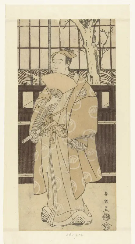 Acteur Sawamura Sojuro III als Oboshi Yuranosuke Wall Art by Unknown - High-Resolution Digital Print