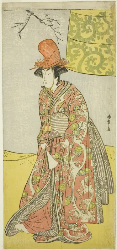 Actor Segawa Kikunojô III as a Shirabyôshi Dancer in “The Maiden at Dôjô Temple” (“Musume Dôjô-ji”) Wall Art by Katsukawa Shunsho - High-Resolution Digital Print