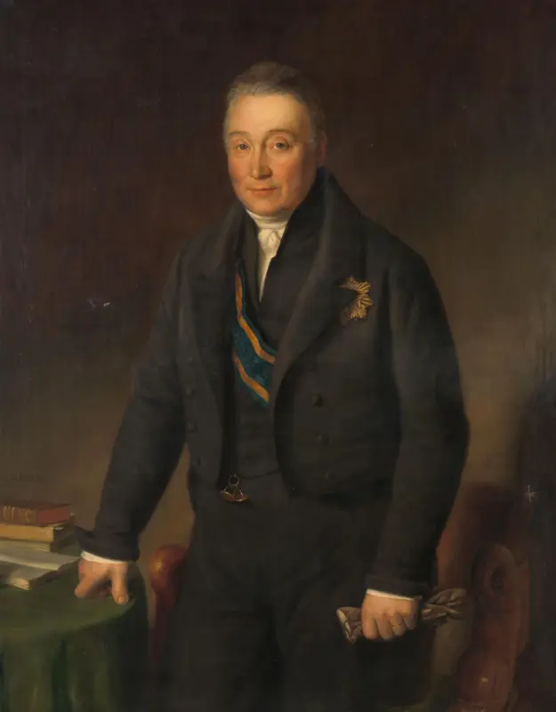 Adam-François-Jules-Armand (1771-1848), Count van der Duyn van Maasdam Wall Art by Jean-Baptiste Van der Hulst - High-Resolution Digital Print