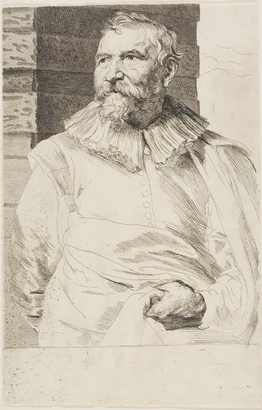 Adam van Noort Wall Art by Anthony van Dyck - High-Resolution Digital Print
