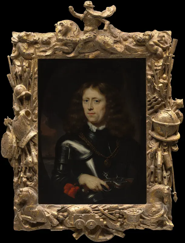 Admiral Jacob Binkes (born about 1640, died 1677) Wall Art by Nicolaes Maes - High-Resolution Digital Print